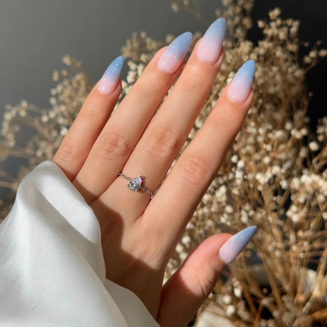 Dainty Oval Cut Solitaire Ring – 925 Sterling Silver