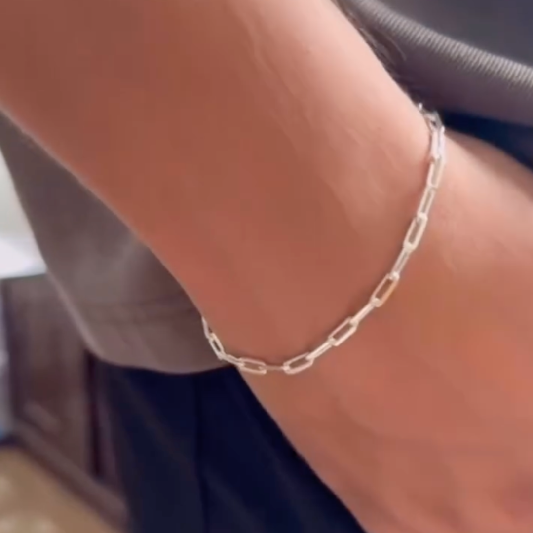 Silver Eternal Mesh Bracelet