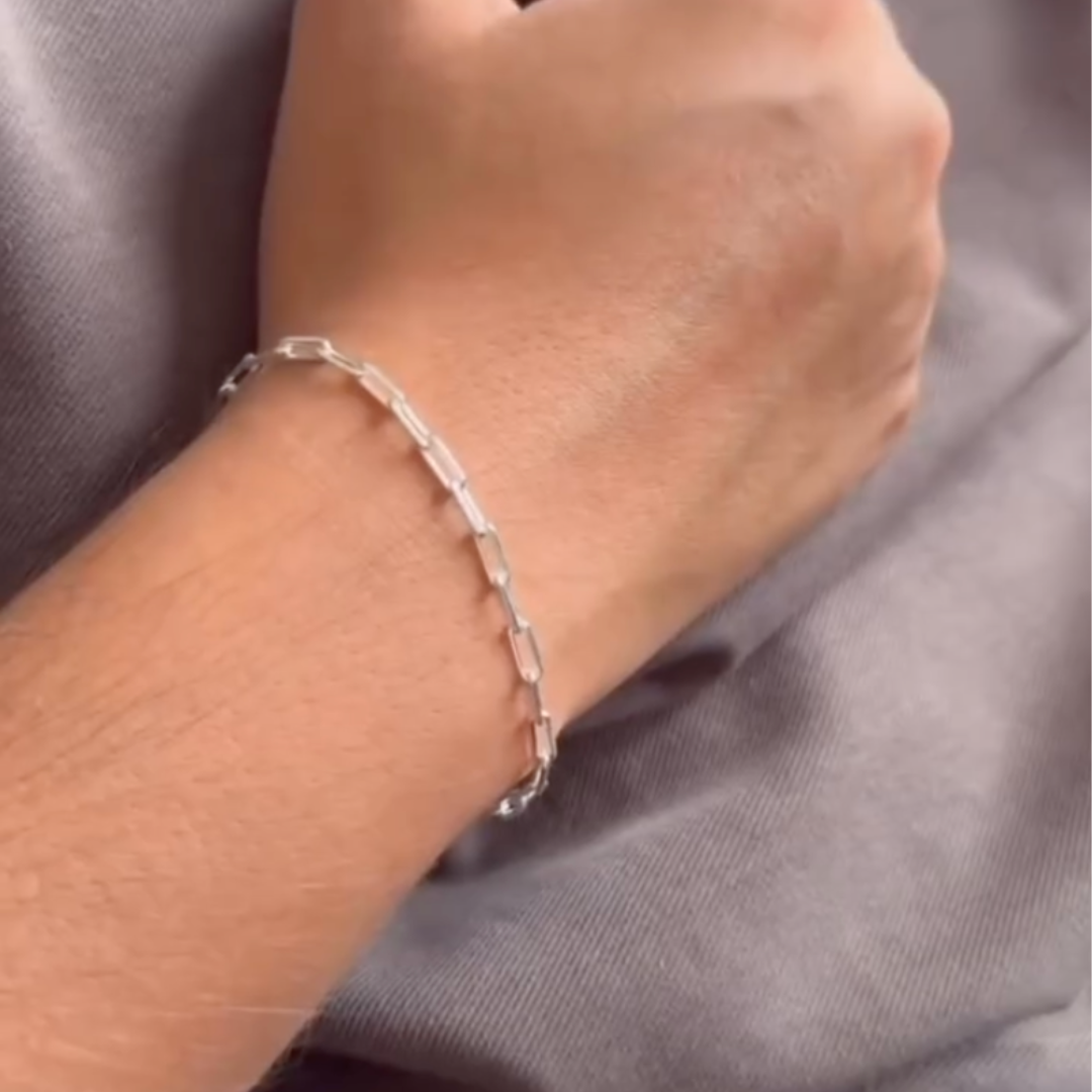 Silver Eternal Mesh Bracelet