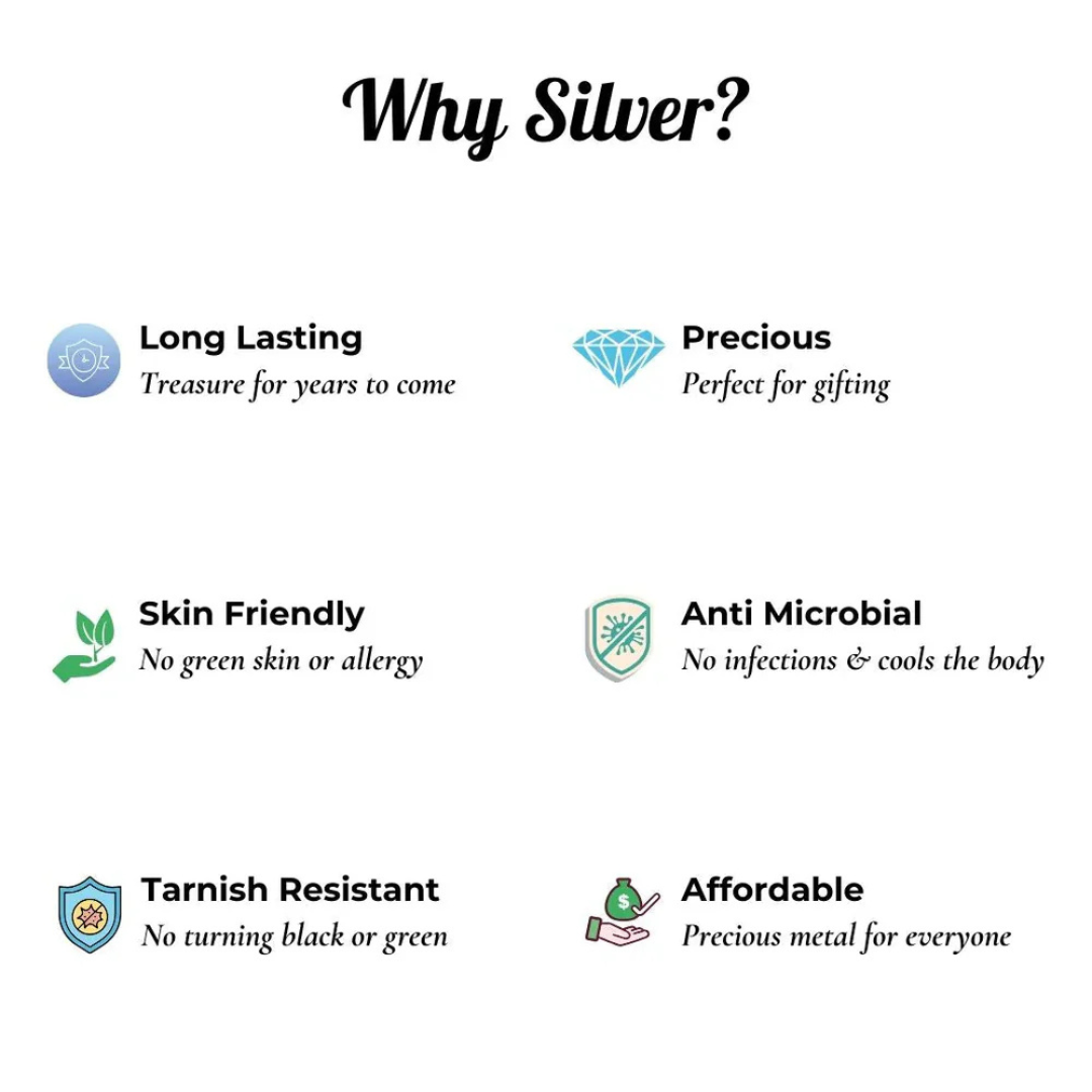 Silver Snake Chain Anklet