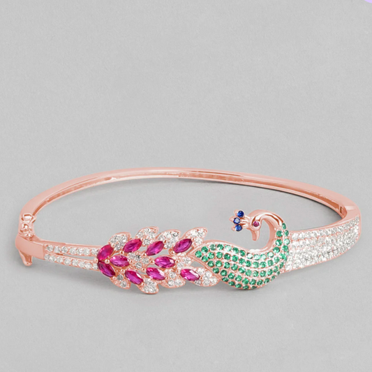 925 Sterling Silver Peacock Bracelet