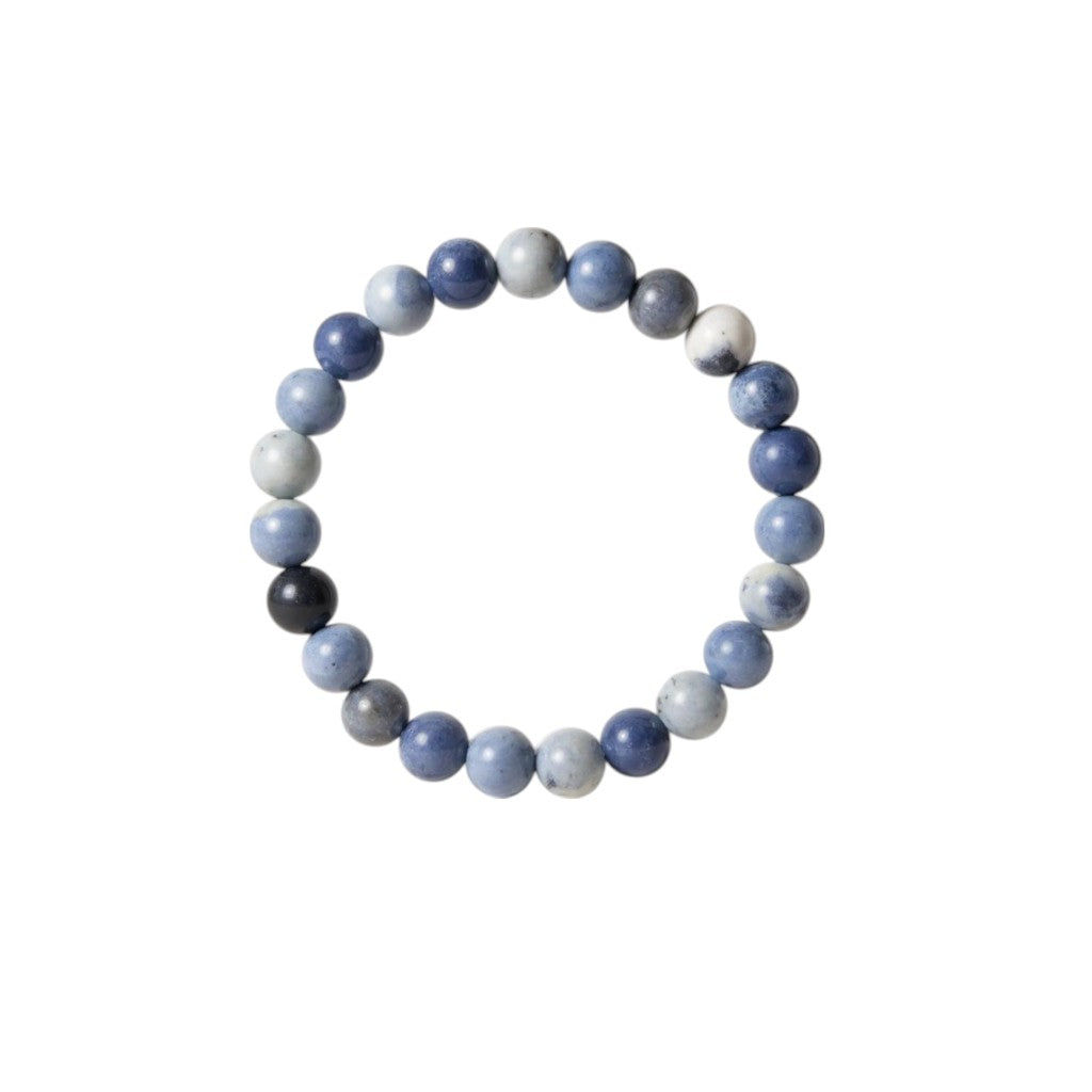 Denim Blue Natural Stone Bracelet