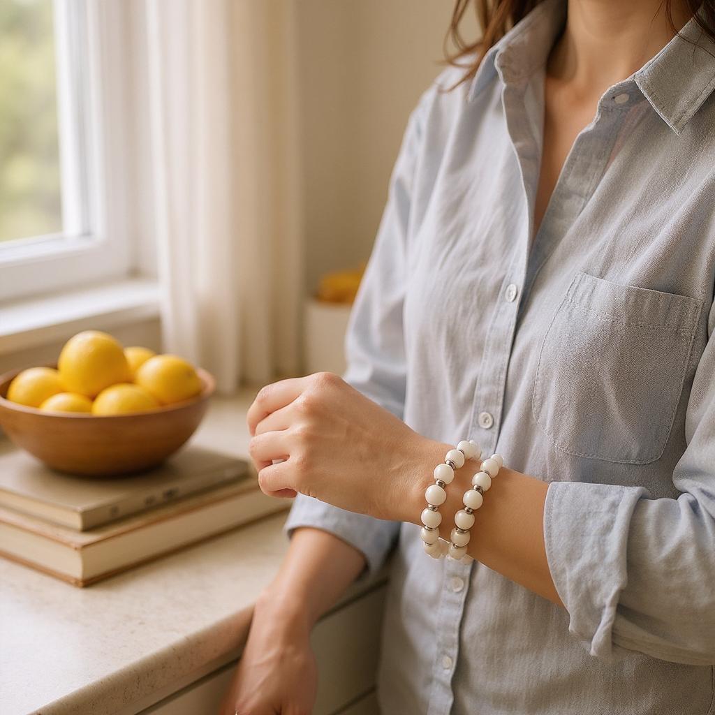 Pearl Pear Bracelet